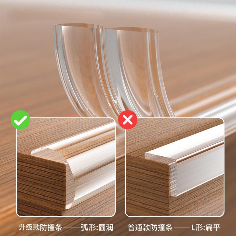 ✅ Transparent Anti-Collision Strips for Table Corners, Children's Anti-Bump Protection Strips, Coffee Table and Table Edge Protection Strips