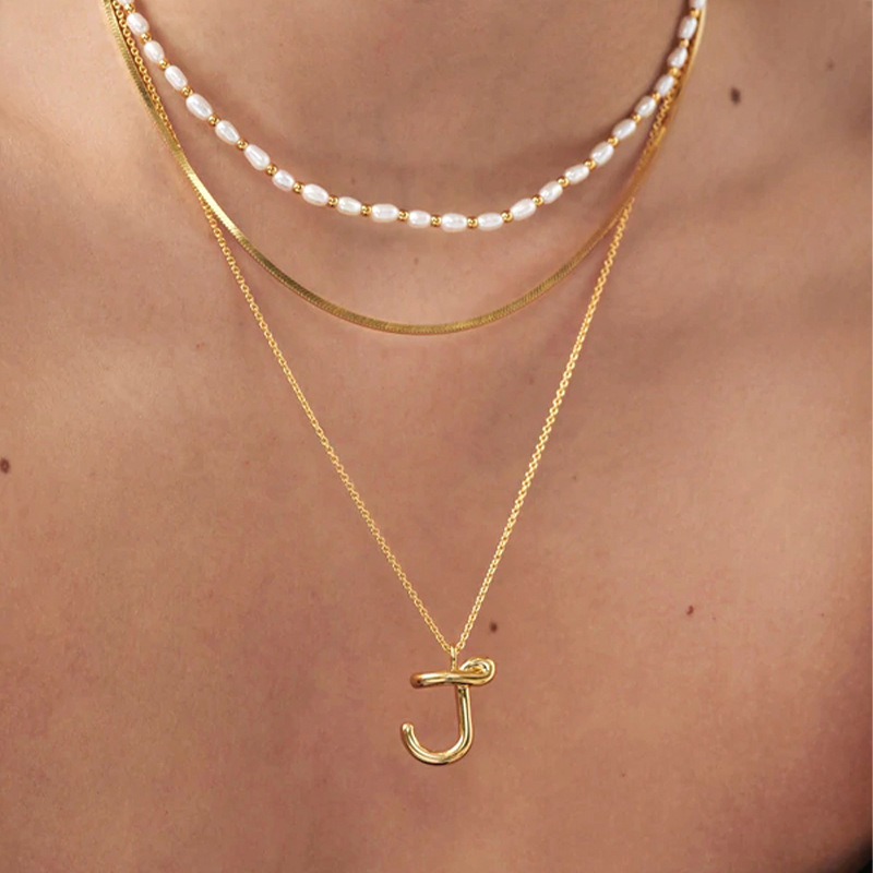 Fashion Geometric Copper Plating Zircon Pendant Necklace 1 Piece