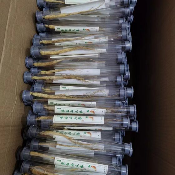 Changbai Mountain Ginseng bottled dried ginseng wholesale conference marketing gifts northeast specialty wholesale