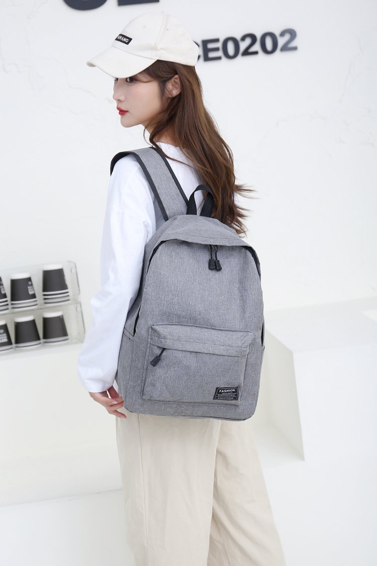 Backpack for middle school students, large-capacity urban simple travel backpack, college style fashionable computer bag, casual bag undefined
