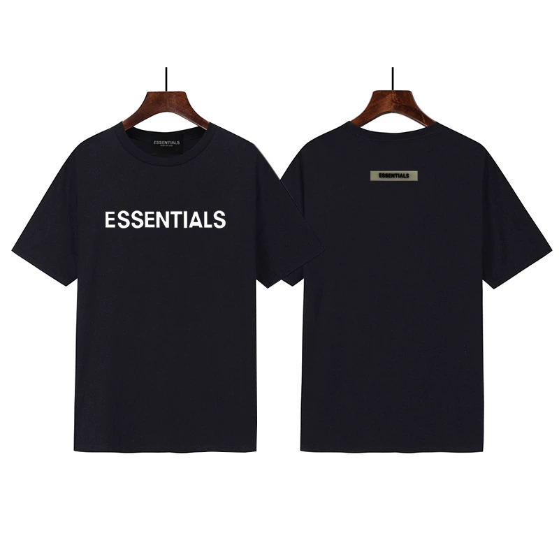ESSENTIALS двухпроводная FEAR OF GOD бренд прилив летняя хлопчатобумажная футболка с короткими рукавами LOGO гладильная футболка для мужчин и женщин F