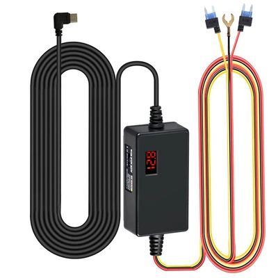 Mobil şarj cihazları reduction line 12V24V to 5V3A - digital-display-typec-bend-small-size-to-draw-power