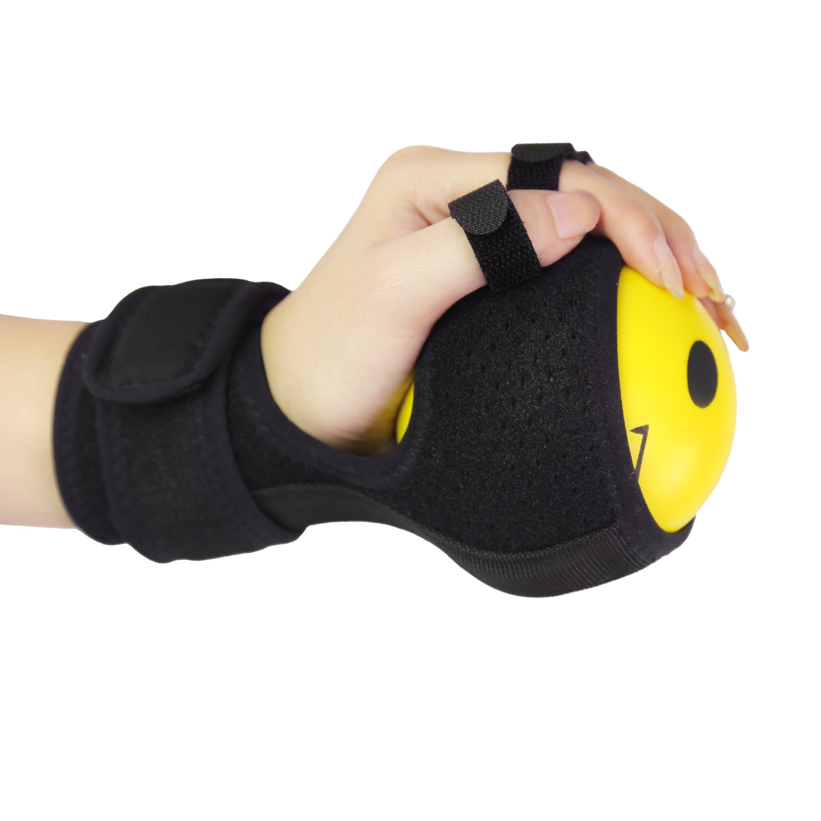 Five-Finger Grip Strength Ball for Rehabilitation Training for the Elderly, Finger Strength, Wrist Grip Circle, Grip Strength Device