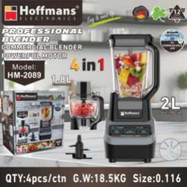 出口Hoffmans 搅拌机 2089 Commercial Blender  2L 0.116CBM