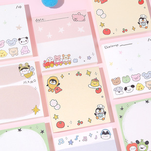 NOTE FOR notepad no worries island series cute cartoon schedule memo message hand note
