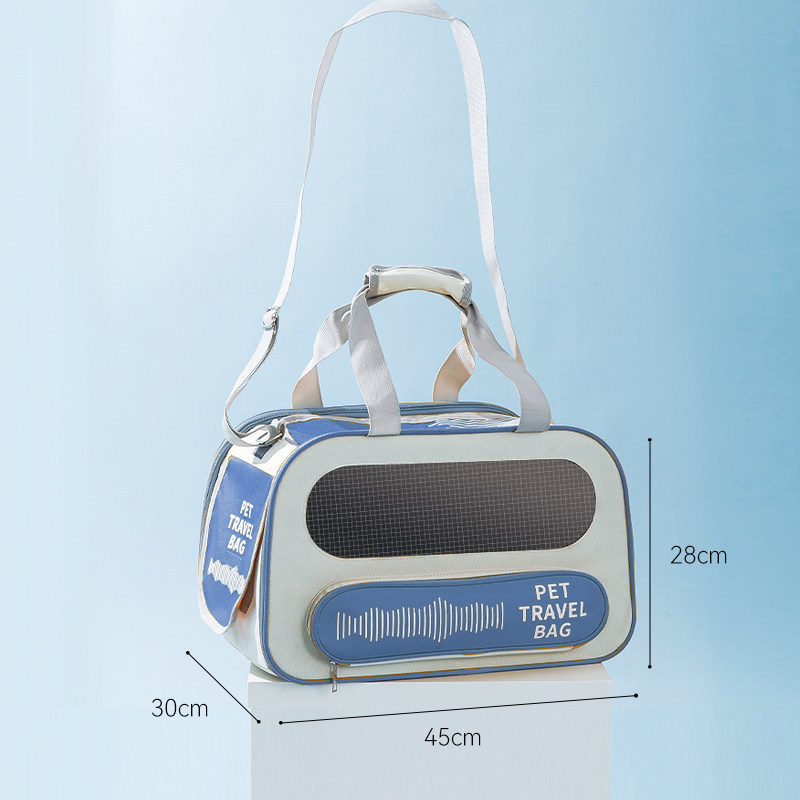 Blue Rhythm Cat Bag