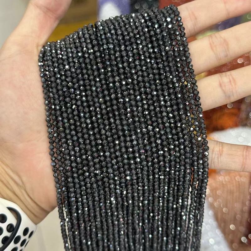 カット面ジルコン散珠彫刻面カラージルコン小米珠小珠玉アクセサリー半製品卸売り|undefined