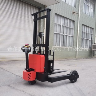 off road pallet stacker truck electric walkie stacker