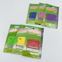 新款宠物梳子 去浮毛除跳蚤密齿不锈钢针梳宠物清洁美容工具批发