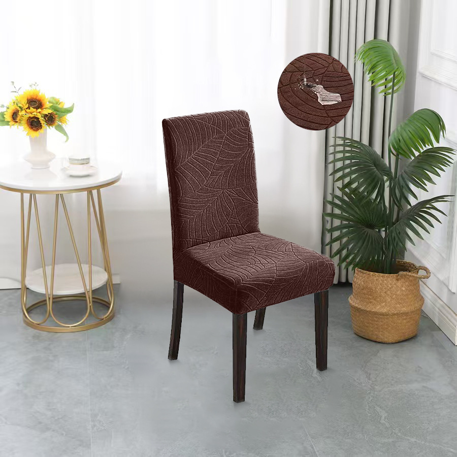 Funda para silla elástica jacquard de hoja gruesa impermeable transfronteriza Funda para silla jacquard para el hogar europea y americana al por mayor
