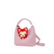 Gu Liang Jiji Pig Bucket small size Design Shoulder Bag Women's White Bucket Bag New Arrival