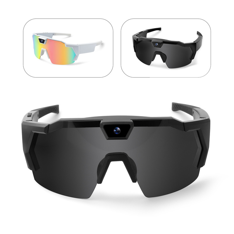 Cross-Border Smart Ai Glasses with Camera for Outdoor Cycling, Sports, Sun Protection Sunglasses, Ski Goggles, and Photography