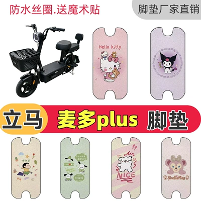 Suitable for the Lima Maidu Plus electric vehicle, special wire loop floor mats, waterproof and non-slip, decorative and cute