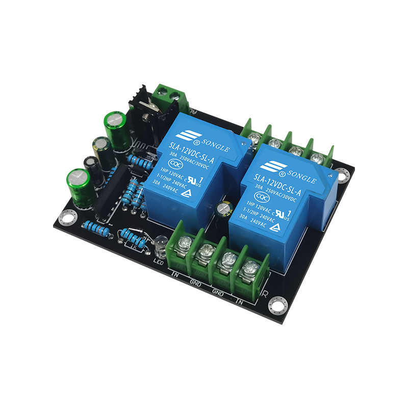 大功率喇叭保护板30A大电流立体声喇叭保护板 成品板