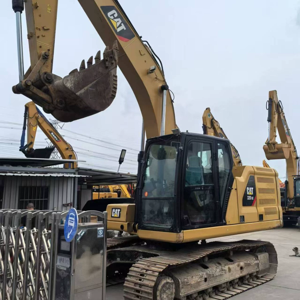 Оригинальный экскаватор Carter 320Gc, прямые поставки из-за границы, подержанный экскаватор Carter, 90% новый, готовый к отправке.