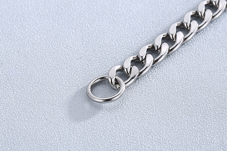 30g Weight Bracelets Classification 304 Stainless Steel Chain Material Anniversary, Business, Travel Occasion 304 Stainless Steel Material Geometric Pattern Unisex Gender Fashion Style Waterproof Non Tarnish Craft PVD Coated 18K Gold Plated Geometric Titanium Steel Fashion Waterproof Non Tarnish Titanium Steel Bracelets 9