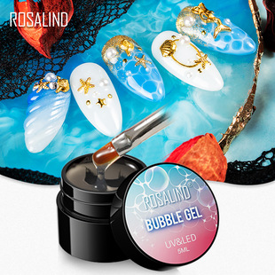 rosalind Jelly Bubble Gum Japanese Style Blister Nail Polish Gum Mermaid Bubble Phototherapy Gum Plant Barbie Gum