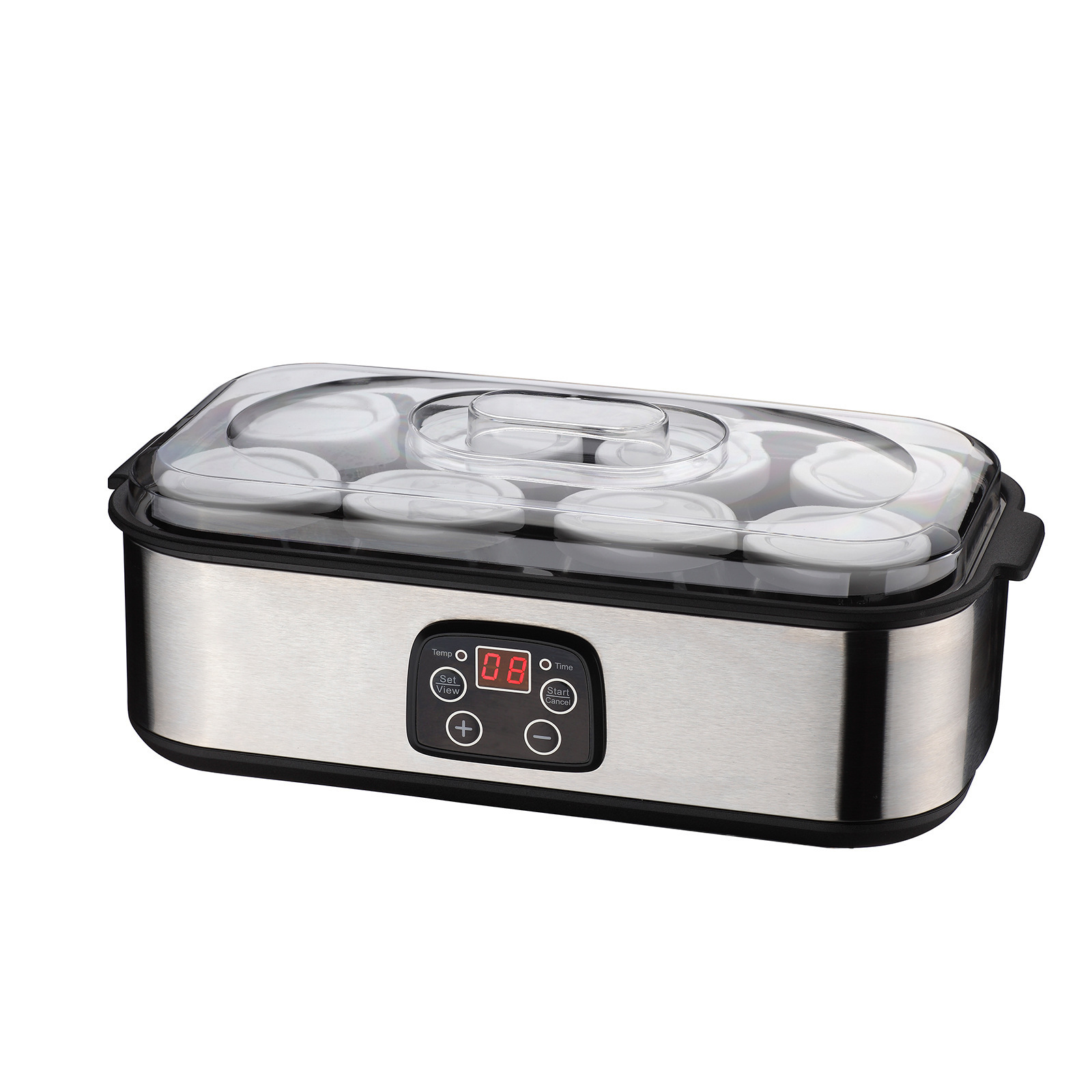 Ocho tazas de máquina de fermentación de yogur casero máquina de desayuno mermelada comercial helado yogur máquina de yogur YOGURT MAKER