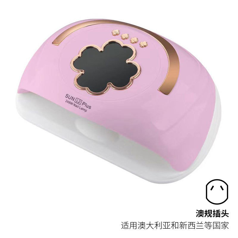 Nueva lámpara de uñas mano salón de uñas lámpara de uñas especial 248W lámpara de fototerapia de uñas de secado rápido de alta potencia transfronteriza