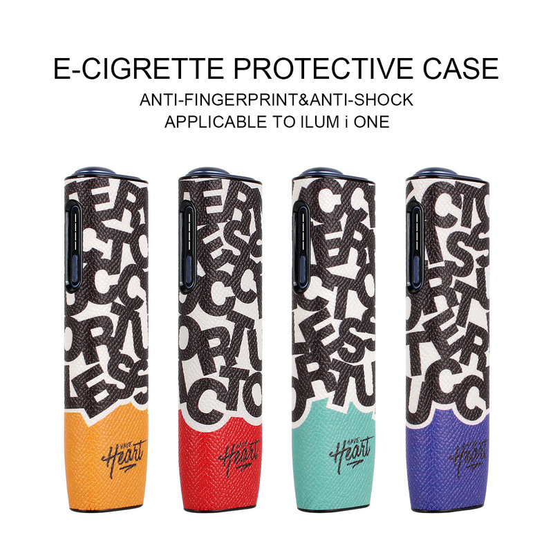In-Stock Ilum Ione Protective Leather Case for Iqo Heating Non-Combustion Vape Device 8Th Generation European Version Protective Shell