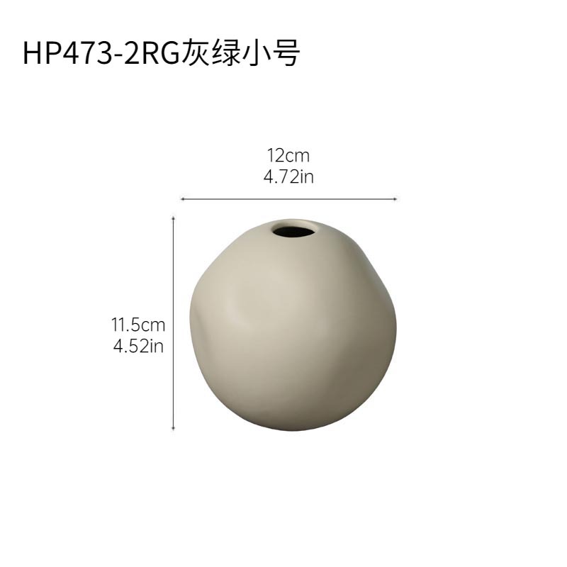 Hp473 - 2rg trompeta verde grisáceo