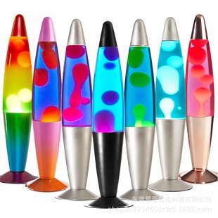 16Ӣ�����ҟ���ɽ��Һ�w�\�ӟ�LAVA LAMP���ʷՇ����b�̨��ҹ��