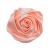 DIY clothing auxiliary material jewelry accessories large 6.5 cm silk satin color diced rose bud cloth art handmade