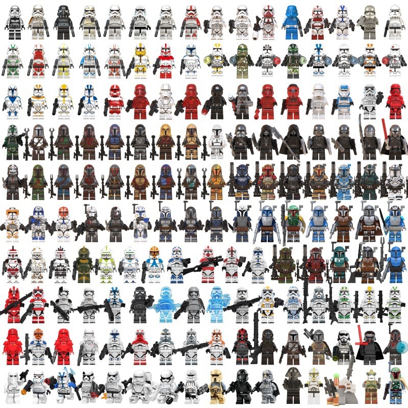 Exclusively for Foreign Trade: Star Wars Minifigures, Stormtroopers, Clone Troopers, Large and Small Scale Action Figures, and Toys Exclusively for Foreign Trade: Star Wars Minifigures, Stormtroopers, Clone Troopers, Large and Small Scale Action Figures, and Toys