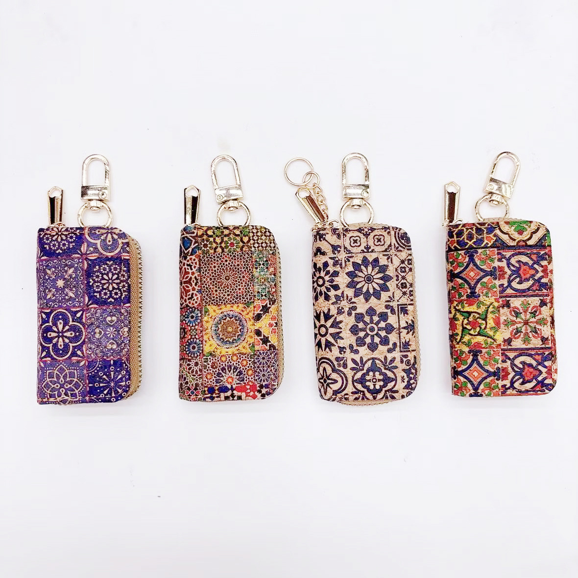 2026 New Style Cork Retro Style Key Bag Men's Car Key Holder