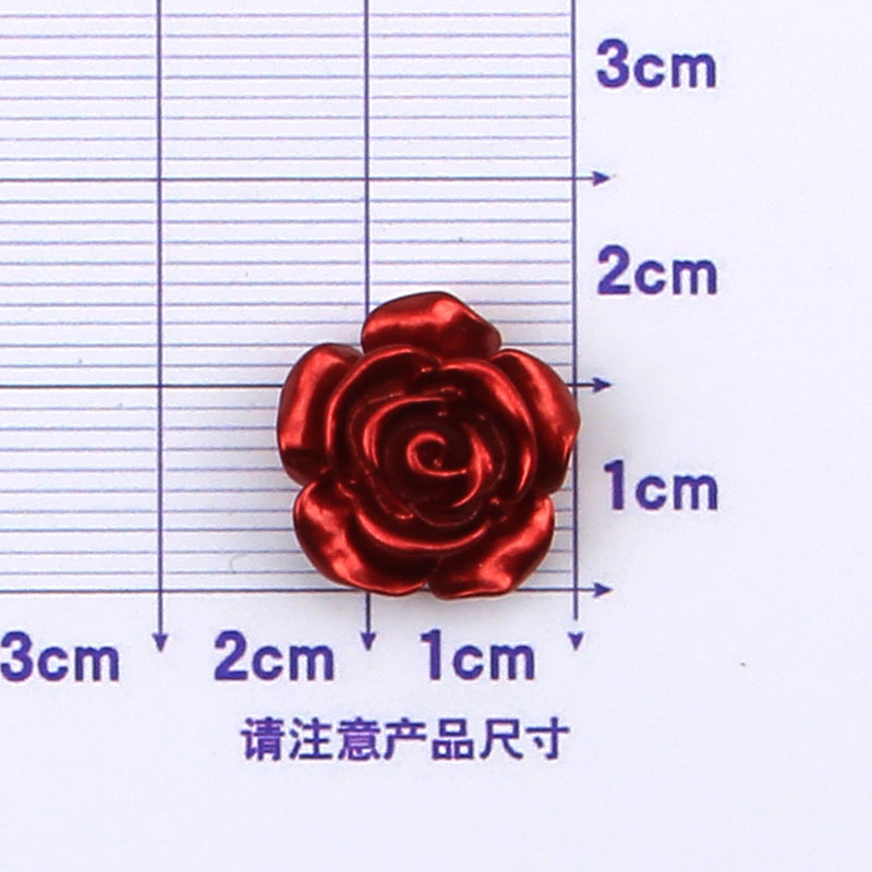 Perla 5 color pintura Rosa nuevo creativo DIY crema pegamento teléfono caso resina material horquilla tocado Accesorios