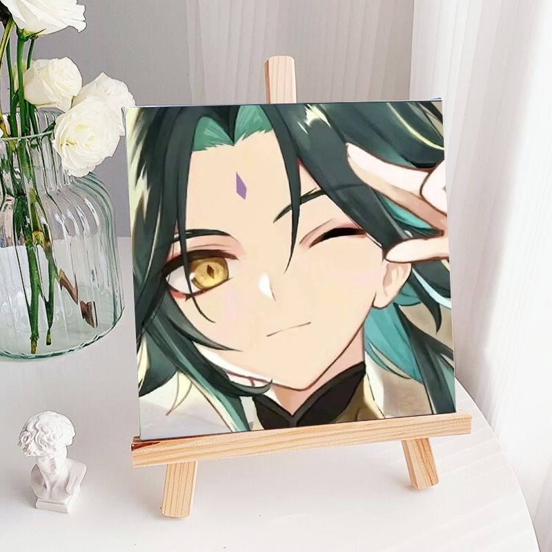LA356 / 20*20cm バックボード + ペイント + ブラシ