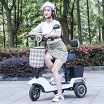 老年代步车电动三轮车成人老人学生代步神器车接送孩子买菜电动车