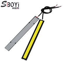 通用全新爆款14CM20灯超薄改装汽车LED灯大功率高亮防水COB日行灯