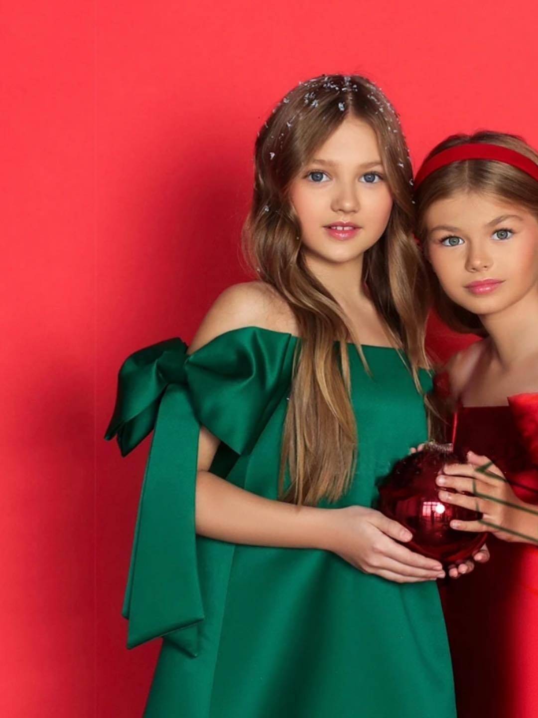 Vestido de princesa rosa elegante para menina com laço e renda_voghion.com