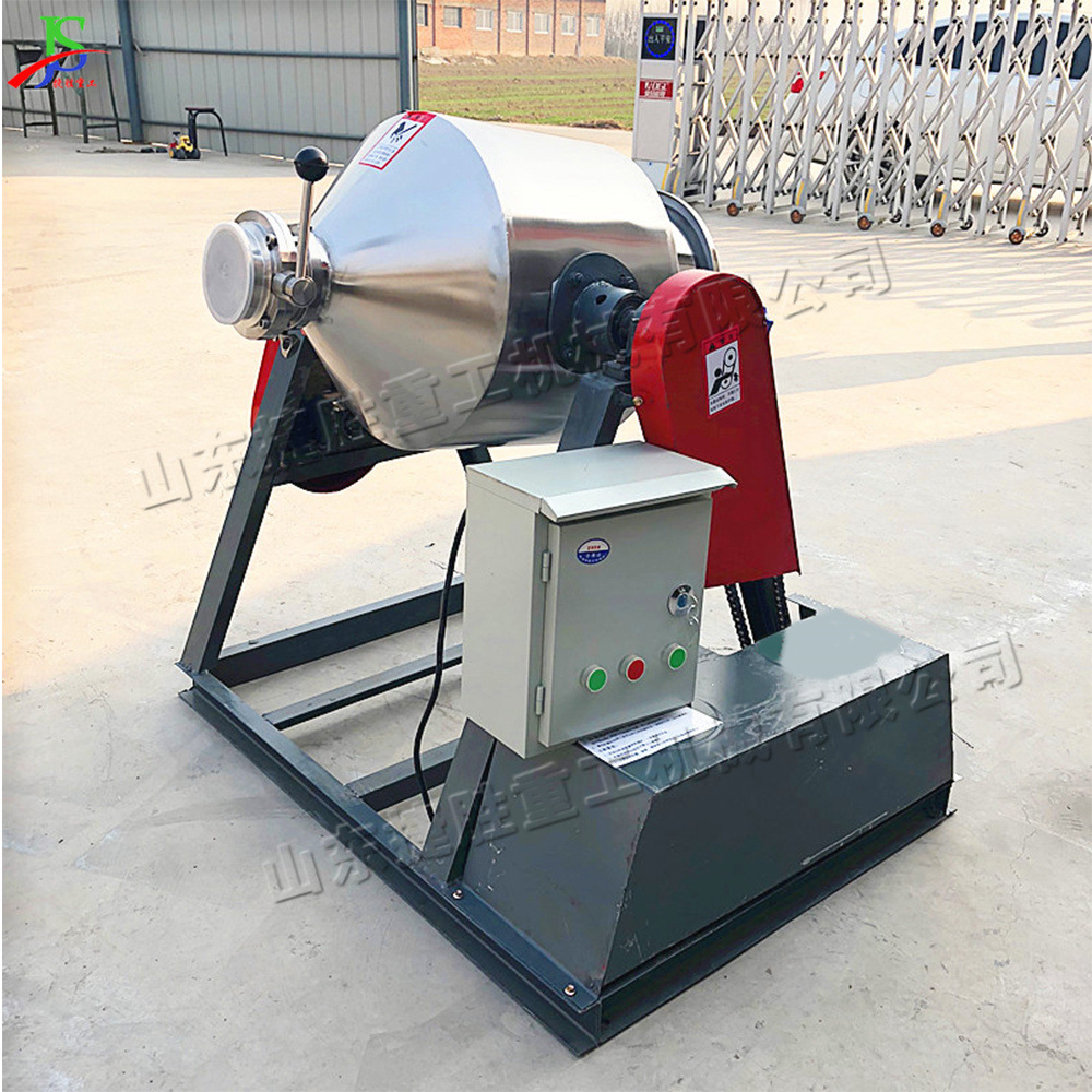 Mezclador eléctrico de acero inoxidable Mezclador de tambor de cintura giratorio de 360 grados Equipo de mezcla de alimento de cerámica de polvo magnético image 5