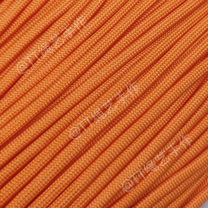 4mm七芯伞绳550磅尼龙绳EDC手工线绳DIY编织伞绳户外帐篷绳5米/扎|undefined