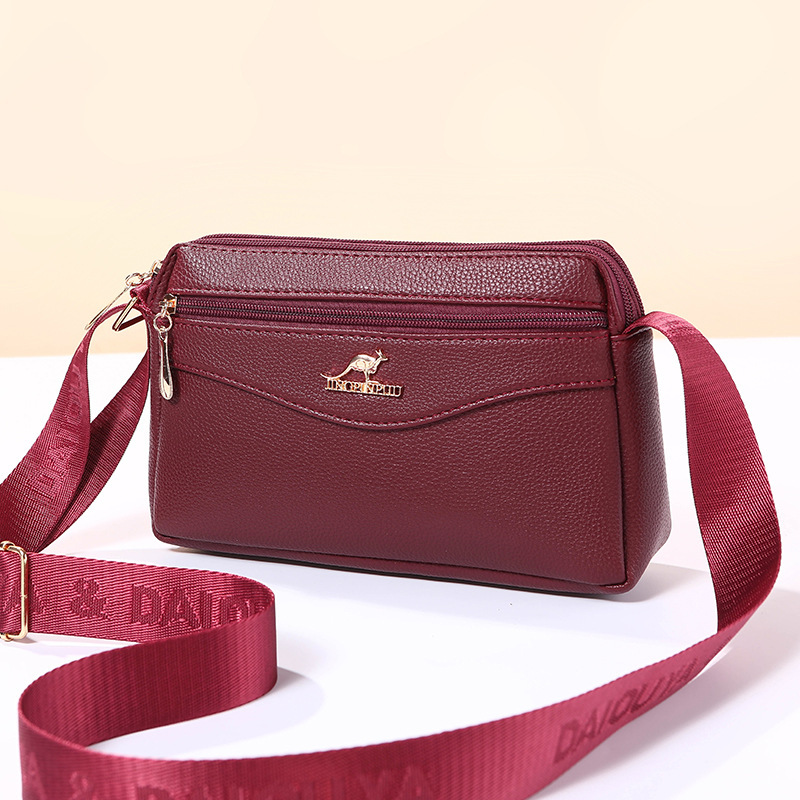 2026 New Fashion Retro Hot-Selling Women's Bag Soft Leather Women's Crossbody Bag Multi-Layer Women's Bag Mom Bag Shoulder Bag 2026 New Fashion Retro Hot-Selling Women's Bag Soft Leather Women's Crossbody Bag Multi-Layer Women's Bag Mom Bag Shoulder Bag