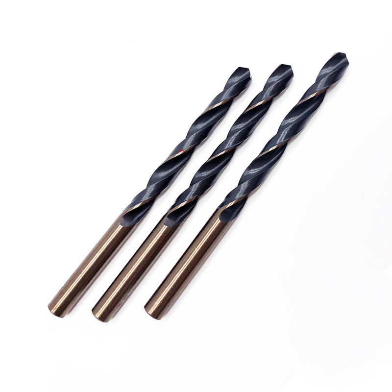 Tiancheng high speed steel twist drill stainless steel hole opener with cobalt straight shank metal steel plate iron plate aluminum alloy drilling