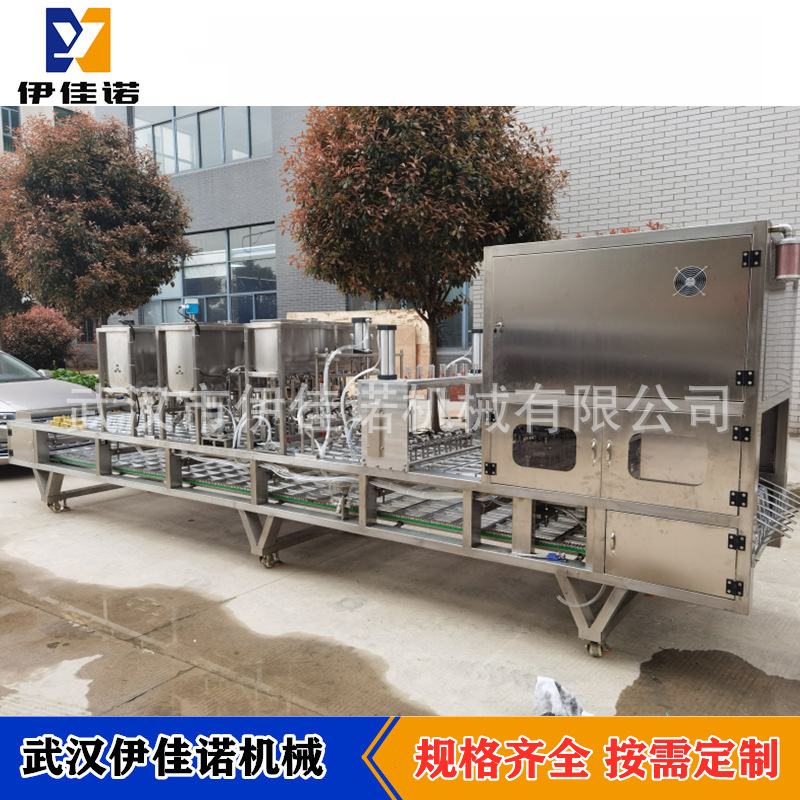 航空铝箔餐盒快餐盒封口机 预制菜熟食铝箔盒封口机 餐盒压盖机