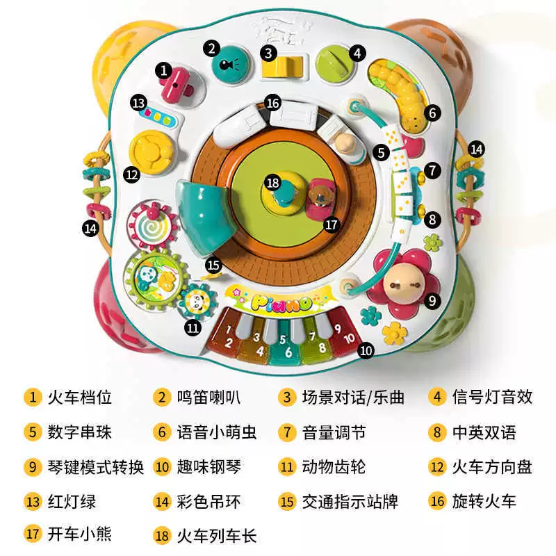 Music universal teaching toy, 3 years, early education