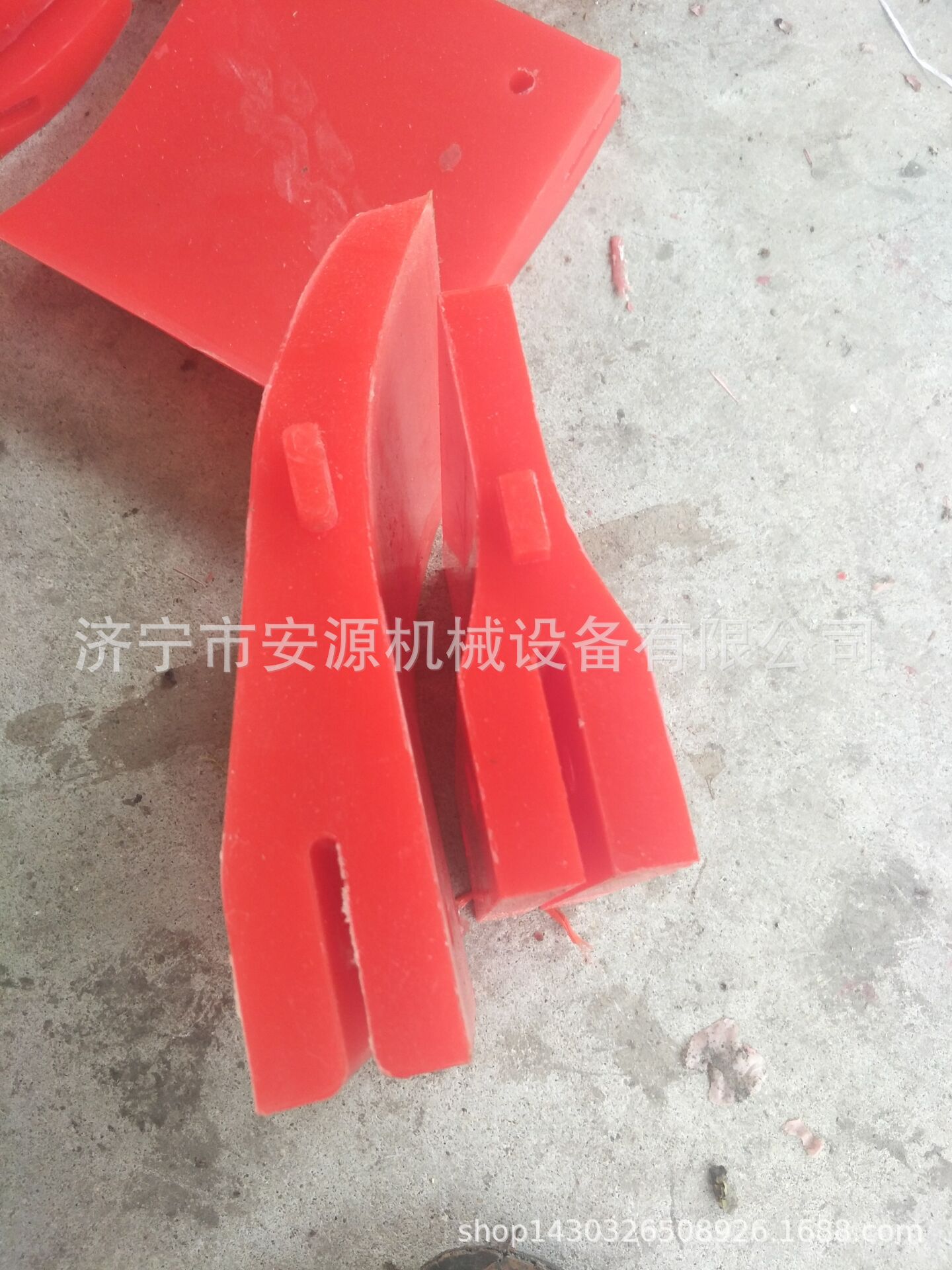 清扫器刮刀H/p  皮带清扫器刮刀 聚氨酯清扫器用刀头