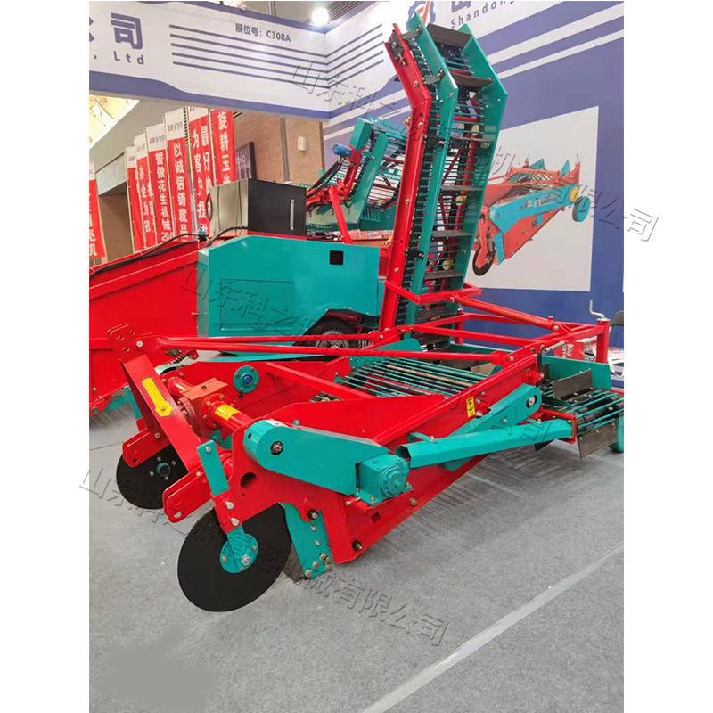 土豆收货装车一体机  双行地瓜红薯薯类收割机 地瓜农作物收获机