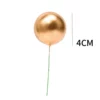 4cm golden ball 10 installation
