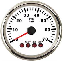 SPR正品 SJ系列 DN85mm 4LED报警转速表 7000转 带报警灯