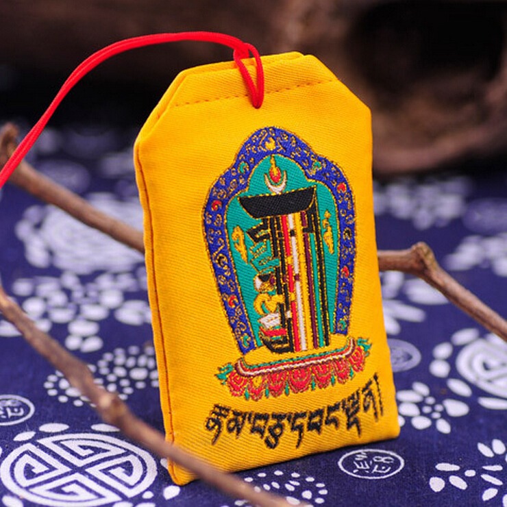 祈福香袋香囊香包挂结经福袋宝宝胎毛袋随身福袋
