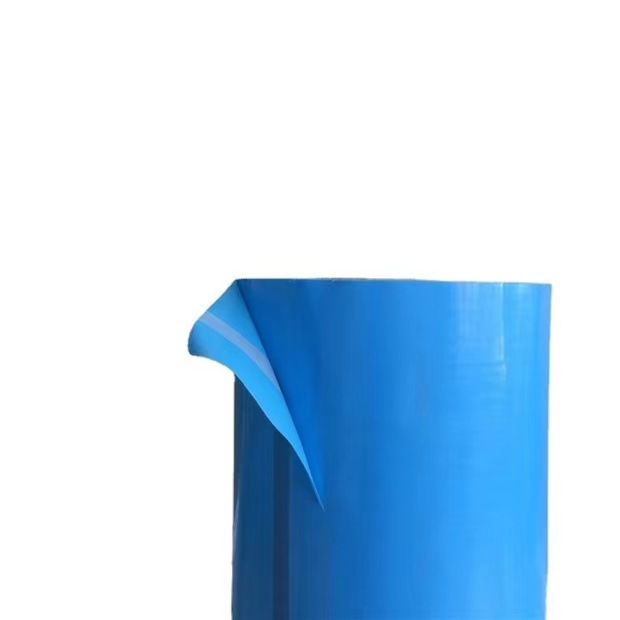 Pegamento para refrigerador azul, cinta de fijación para cajones de aire acondicionado, cinta sin costuras de alta viscosidad de un solo lado, cabello directo de fábrica de núcleo de tubo pequeño