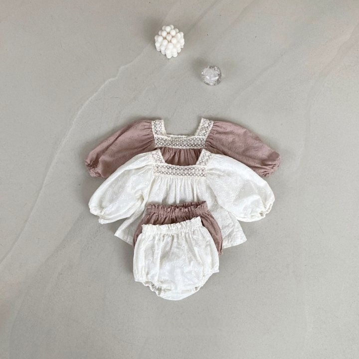 ins Korean Style Spring and Autumn Baby Pullover One Hundred Days Old Dress Lace Stylistype Outgoing Clothes Pure Cotton Lace Suit