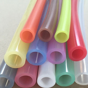 Factory Direct Supply of Colorfuled Silicone Hoses, Delicate Matte Texture, Oil-Sprayed Food-Grade Silicone, Colorfuled Silicone Tubes
