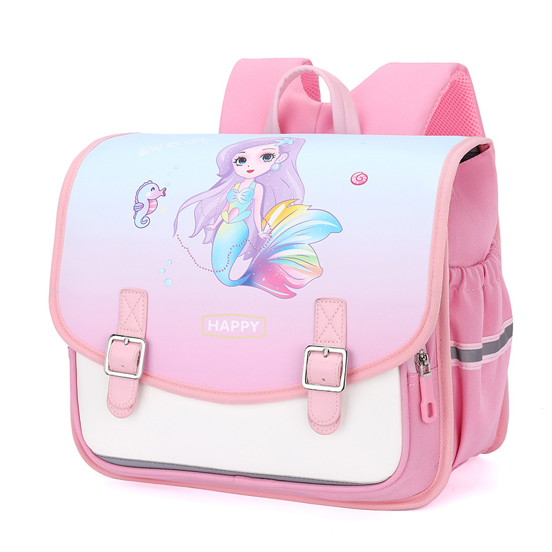 2022 peces naturales nueva mochila Escuela Primaria grado 1-3 horizontal niños y niñas transfronteriza Venta caliente