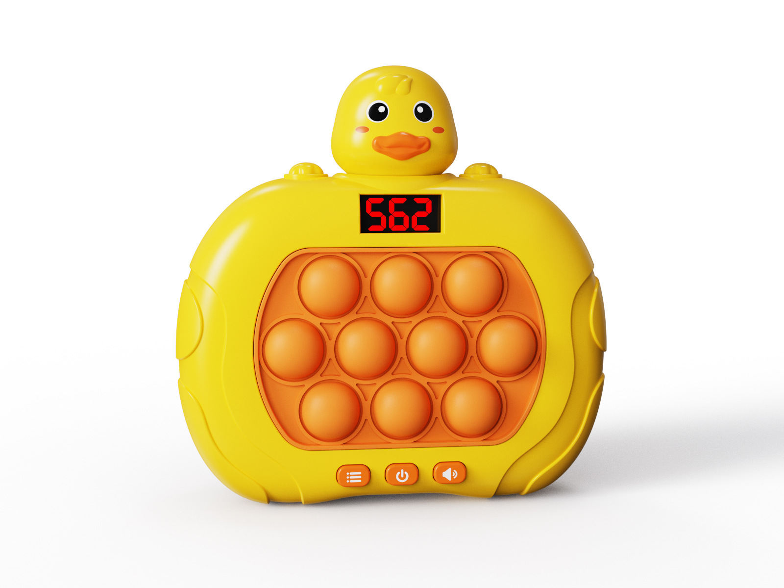 Consola de Juegos de Empuje Rápido de Plástico, Eléctrica y Multifuncional para Niños